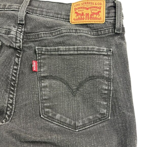 Levi’s 711 Skinny Jeans Women’s Black Wash – Size W27 L28 (US 4) - Picture 8 of 15